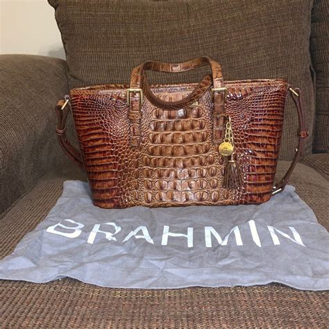 fake brahmin bags|is brahmin real alligator.